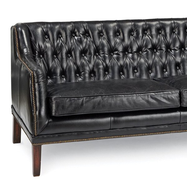 Leather Equestrian Sofa